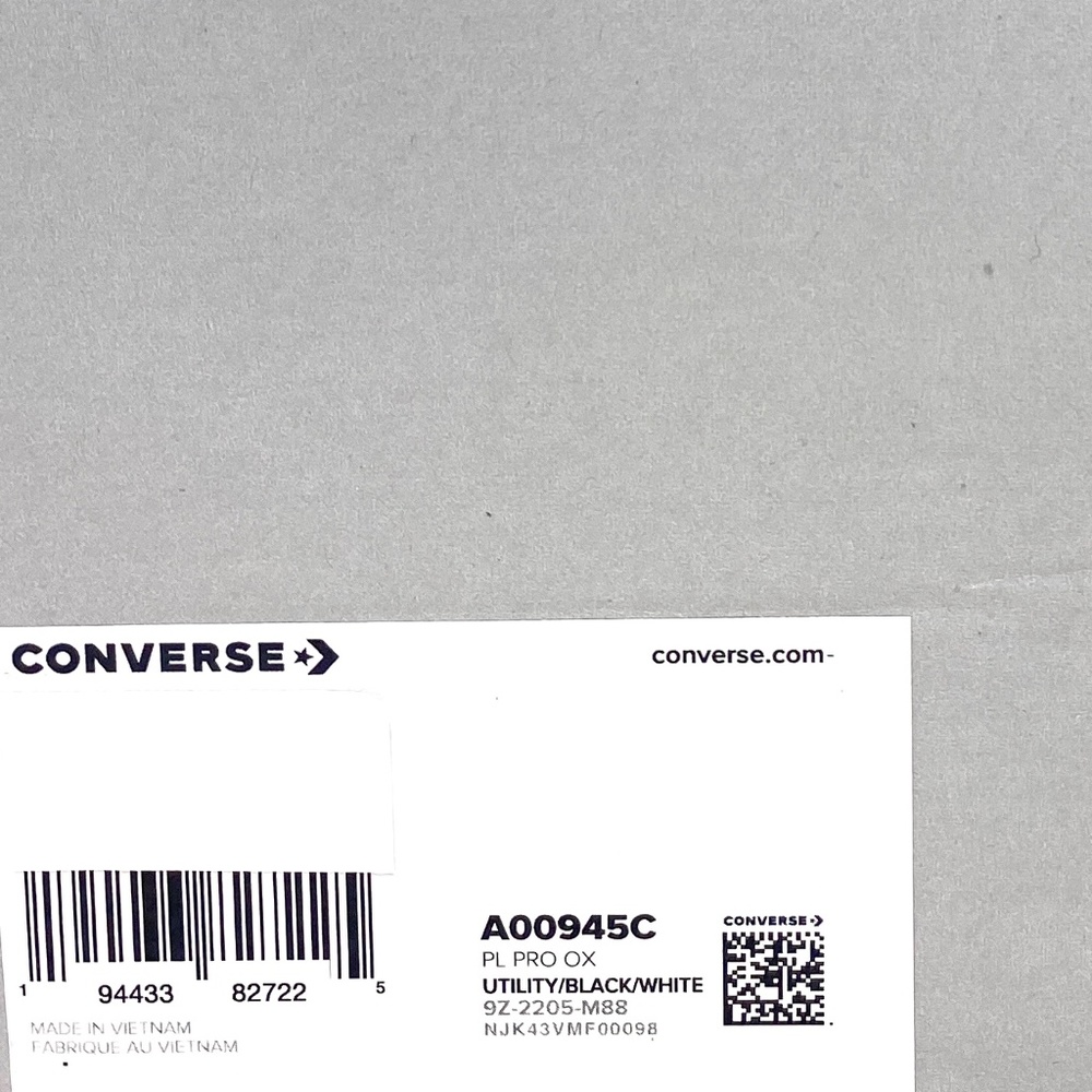 Converse Pro Leather OX Low Top Khaki Black Suede Women's Size Sneakers A00945C - Picture 9 of 10